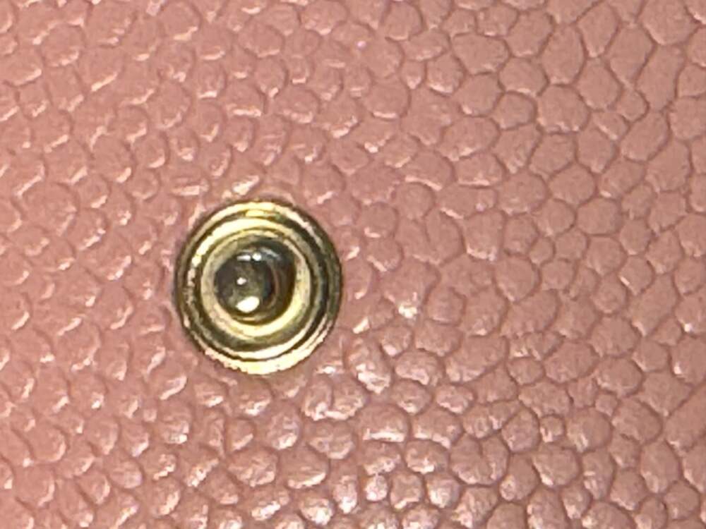 Chanel Pink Caviar Leather CC Logo Compact Wallet Coin Purse w/ COA - Picture 12 of 15